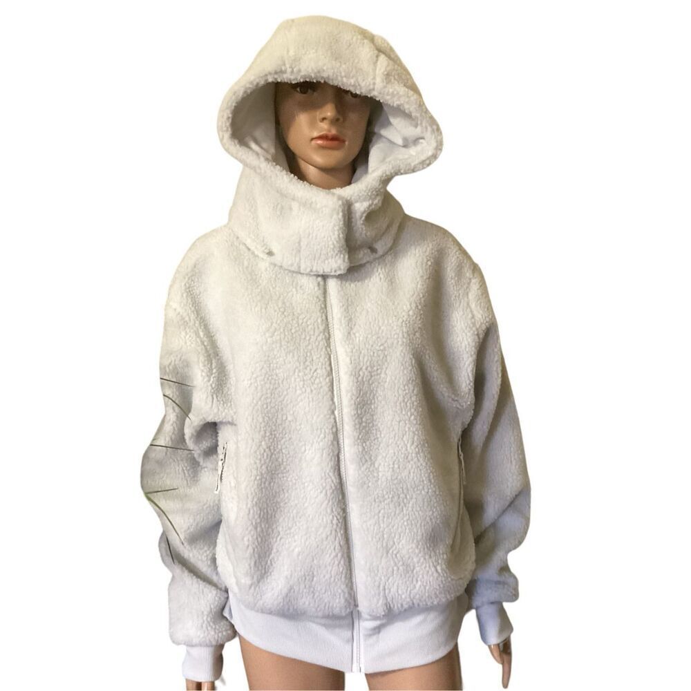Spaulding Woman’s Sherpa Jacket With Removable Hood XL